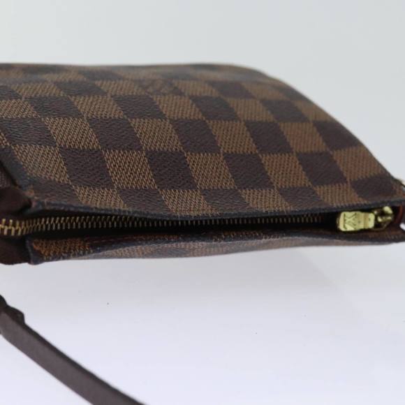 LOUIS VUITTON Damier Ebene Trousse Makeup Pouch N51982 LV Auth yk12395 - Picture 6 of 16